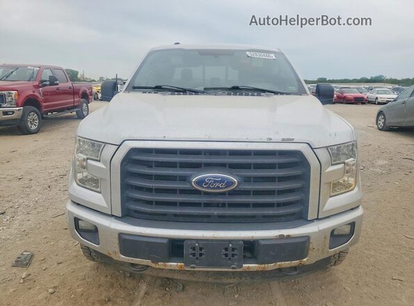 1FTEW1EG7GFB43051 2016 FORD F150 Silver Front view