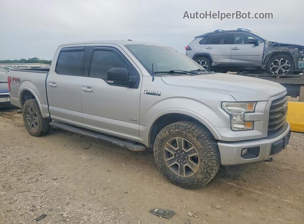 1FTEW1EG7GFB43051 2016 FORD F150 Silver Front right