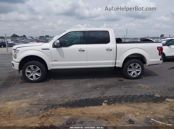 1FTEW1EG7GFB43907 2016 FORD F150 White Widok z przodu