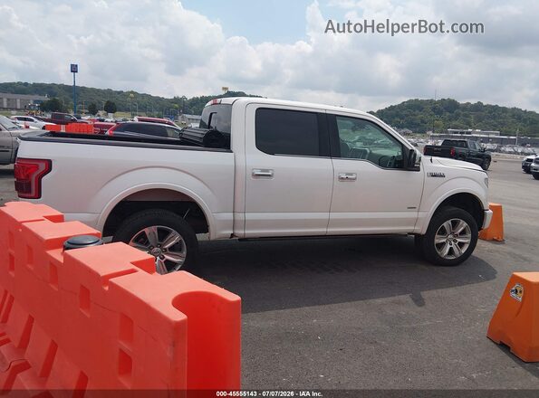 1FTEW1EG7GFB43907 2016 FORD F150 White Widok wnętrza 360 stopni