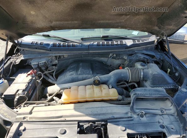 1FTEW1EG7GFB53661 2016 FORD F150 Черный Вид задней части салона