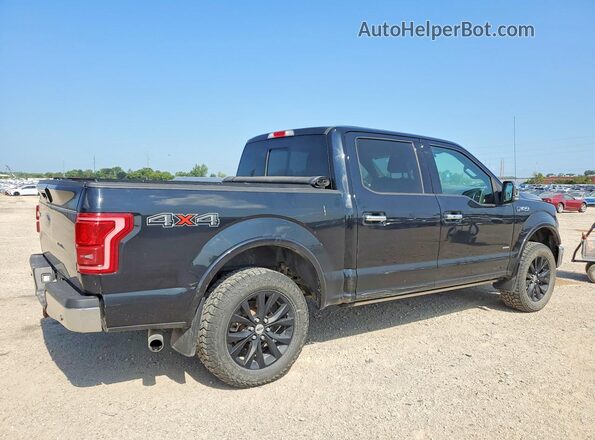 1FTEW1EG7GFB53661 2016 FORD F150 Черный Задняя правая четверть