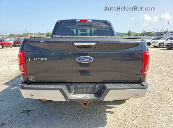 1FTEW1EG7GFB53661 2016 FORD F150 Черный Вид сзади