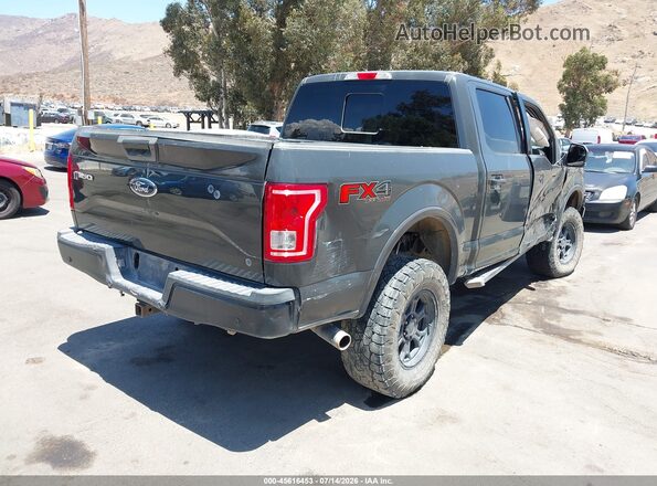 1FTEW1EG7GKD56864 2016 FORD F150 Серый Задняя правая четверть