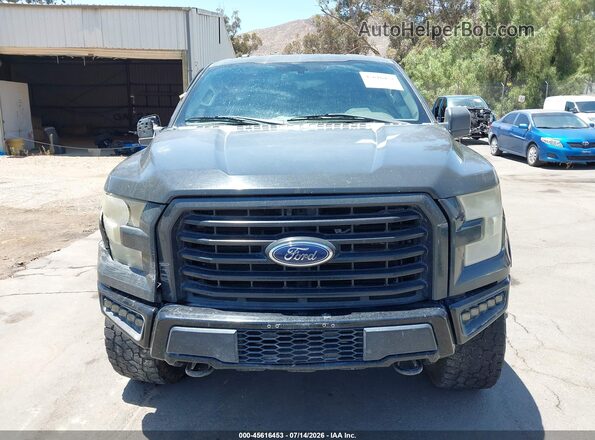 1FTEW1EG7GKD56864 2016 FORD F150 Серый Вид щитка приборов