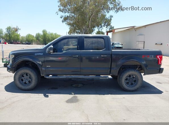 1FTEW1EG7GKD56864 2016 FORD F150 Серый Панорамный вид салона 360°