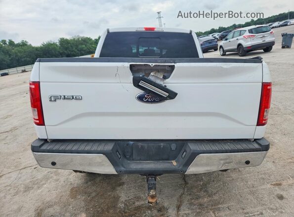 1FTEW1EG7GKF12563 2016 FORD F150 White Вид ззаду