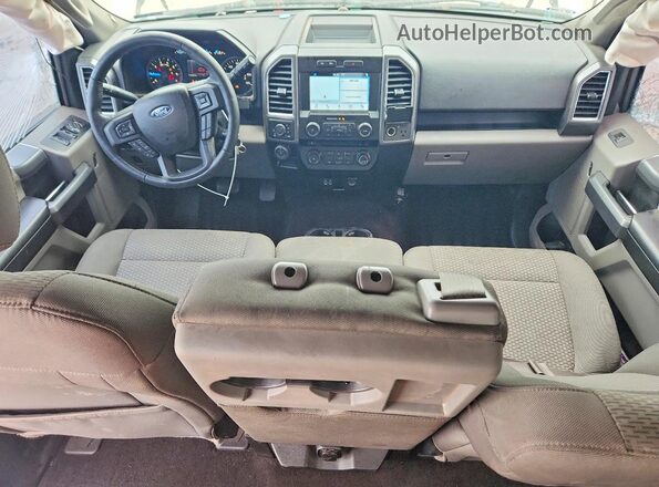 1FTEW1EG7GKF12563 2016 FORD F150 White Вид панелі приладів