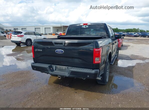 1FTEW1EG7GKF94181 2016 FORD F150 Black Rear right
