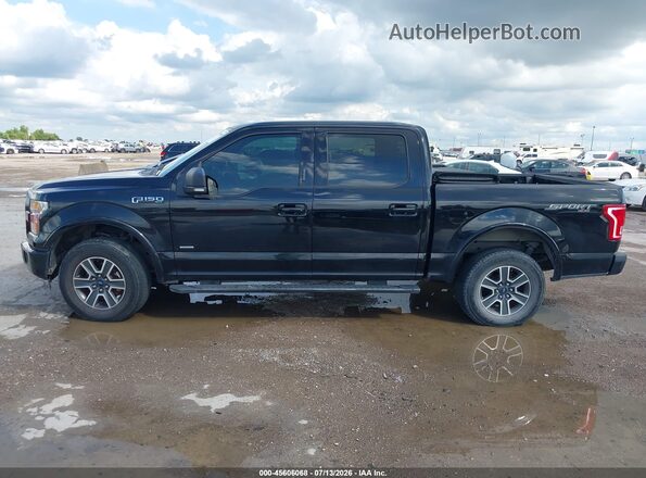 1FTEW1EG7GKF94181 2016 FORD F150 Black 360 interior view