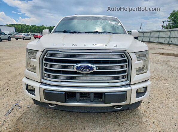 1FTEW1EG7HFA41413 2017 FORD F150 White Դիմացի տեսք