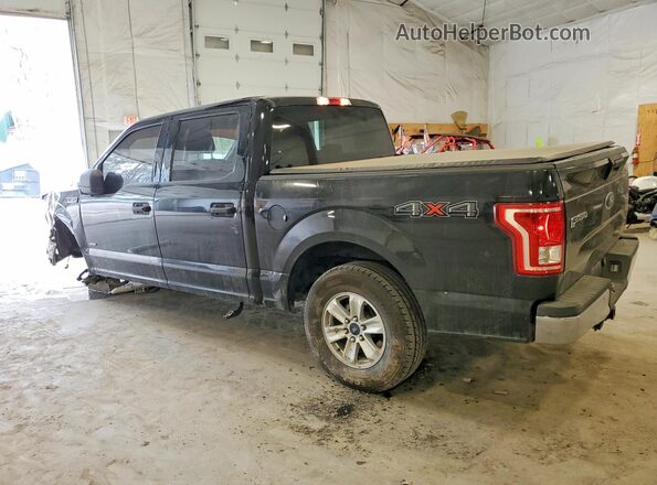1FTEW1EG7HFB90159 2017 FORD F150 Черный Задняя левая четверть