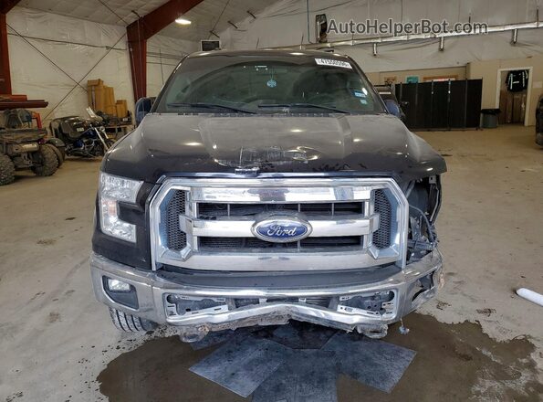 1FTEW1EG7HFB90159 2017 FORD F150 Черный Вид спереди