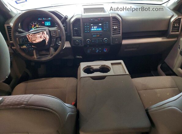 1FTEW1EG7HFB90159 2017 FORD F150 Черный Вид панели приборов