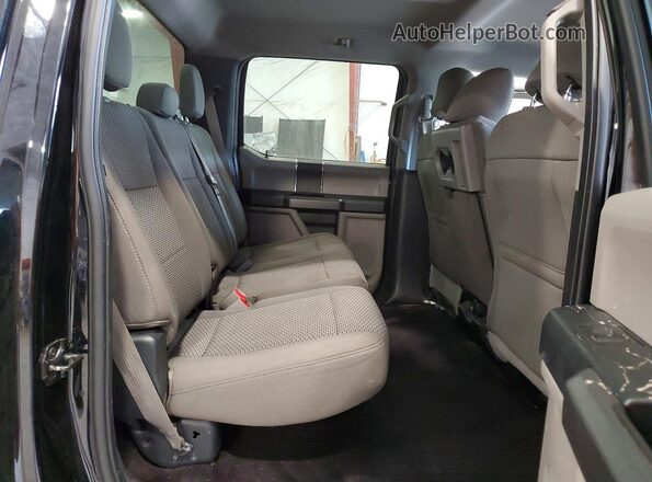 1FTEW1EG7HFB90159 2017 FORD F150 Черный Вид задних сидений