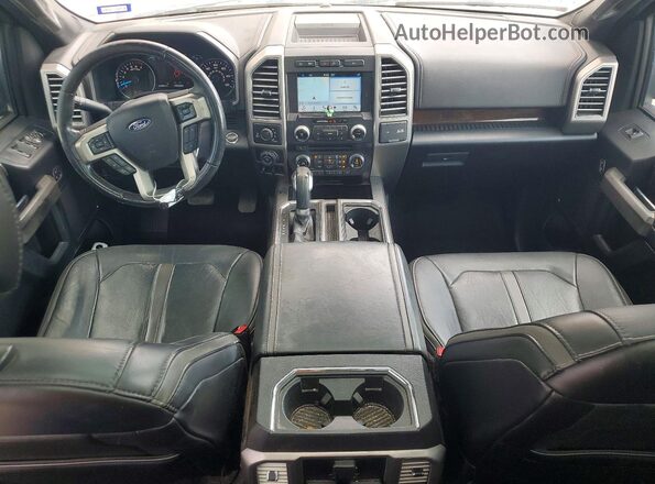 1FTEW1EG7HFC16209 2017 FORD F150 Black Առջևի վահանակի տեսք