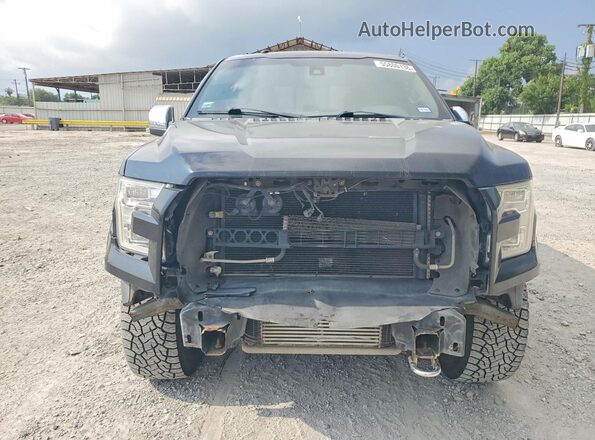 1FTEW1EG7HFC16209 2017 FORD F150 Black Դիմացի տեսք