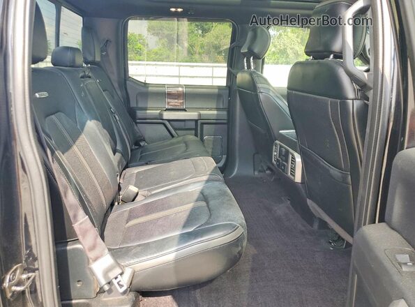 1FTEW1EG7HFC16209 2017 FORD F150 Black Հետևի նստատեղերի տեսք