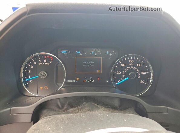1FTEW1EG7HFC16209 2017 FORD F150 Black Սարքավորումների վահանակի տեսք