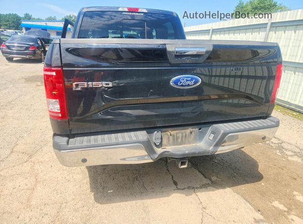 1FTEW1EG7HKC89121 2017 FORD F150 Черный Вид сзади