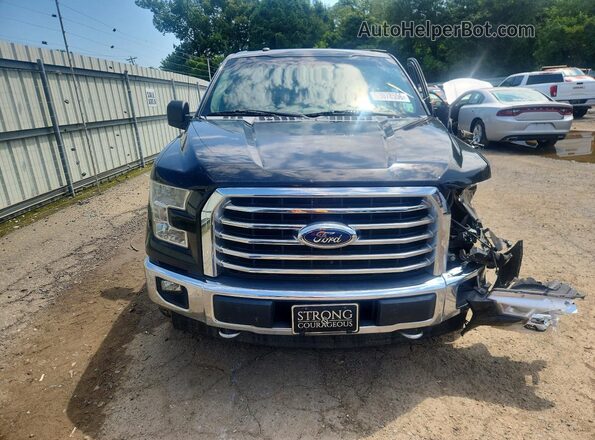 1FTEW1EG7HKC89121 2017 FORD F150 Черный Вид спереди