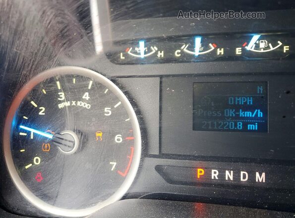 1FTEW1EG7JFB87154 2018 FORD F150 White Instrument cluster view