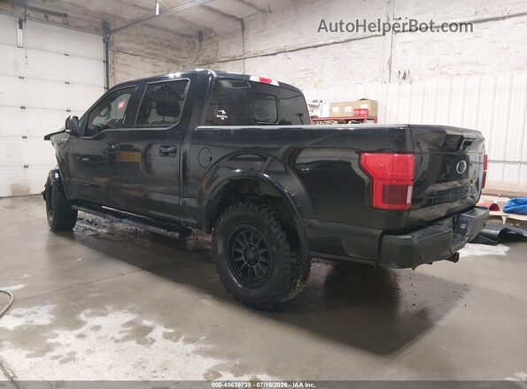 1FTEW1EG7JFD05350 2018 FORD F150 Черный Задняя левая четверть