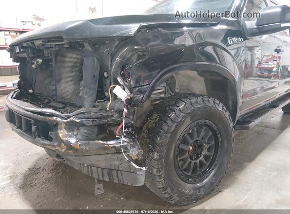 1FTEW1EG7JFD05350 2018 FORD F150 Черный Вид спереди