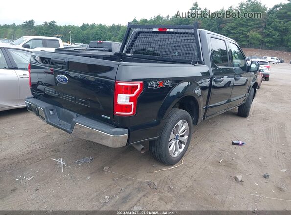 1FTEW1EG7JFD17241 2018 FORD F150 Black Հետևի աջ