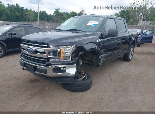 1FTEW1EG7JFD17241 2018 FORD F150 Black Դիմացի տեսք