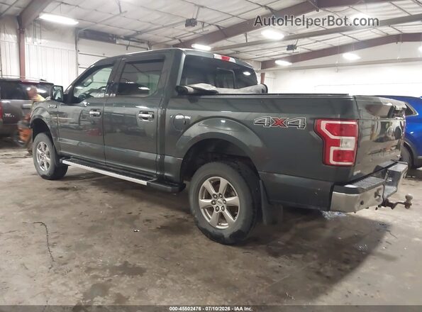 1FTEW1EG7JKC63270 2018 FORD F150 Gray Հետևի ձախ
