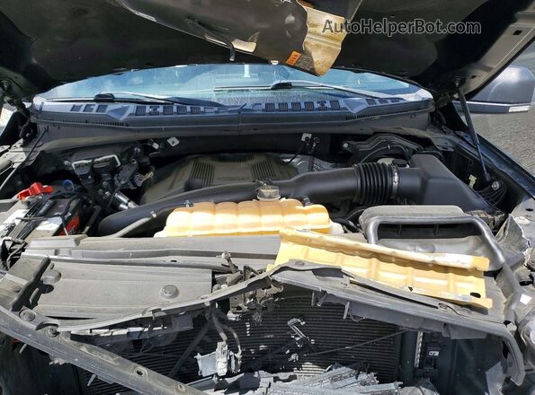 1FTEW1EG7JKE00885 2018 FORD F150 Charcoal უკანა სალონის ხედი