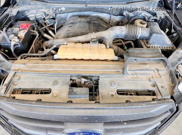 1FTEW1EG8GFC20834 2016 FORD F150 Black უკანა სალონის ხედი