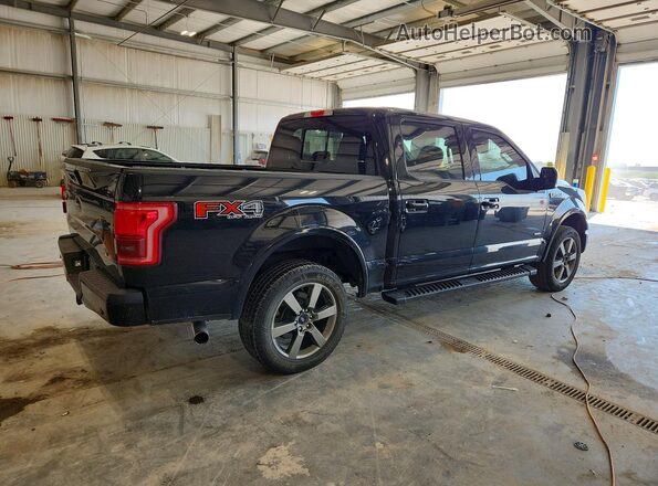 1FTEW1EG8GFC20834 2016 FORD F150 Black უკანა მარჯვენა