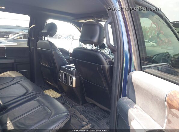 1FTEW1EG8GFC67474 2016 FORD F150 Blue Vista de la etiqueta del VIN