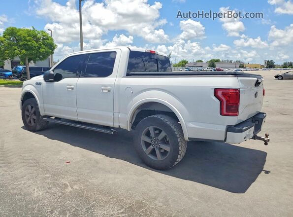 1FTEW1EG8GFC80533 2016 FORD F150 White Задня ліва чверть