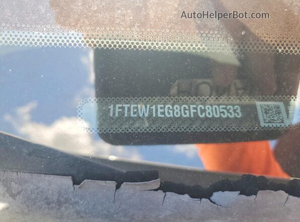 1FTEW1EG8GFC80533 2016 FORD F150 White Вид підкапотного простору