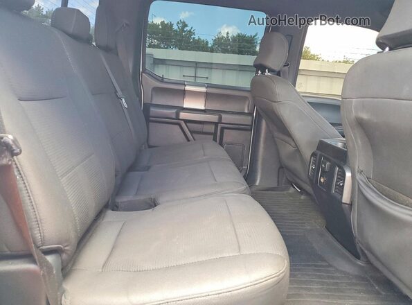 1FTEW1EG8GFC80533 2016 FORD F150 White Вид задніх сидінь