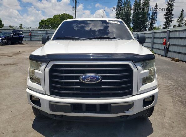 1FTEW1EG8GFC80533 2016 FORD F150 White Вид спереду