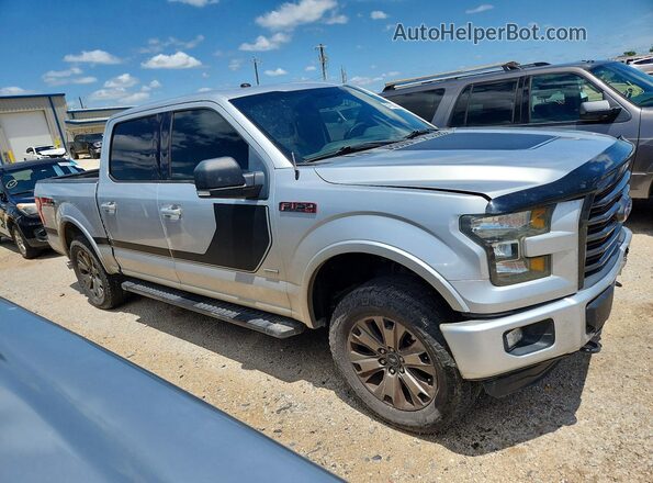 1FTEW1EG8GFD40892 2016 FORD F150 Silver Front right