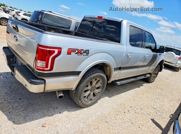 1FTEW1EG8GFD40892 2016 FORD F150 Silver Rear right