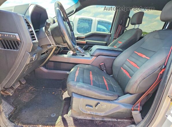 1FTEW1EG8GFD40892 2016 FORD F150 Silver Front interior view
