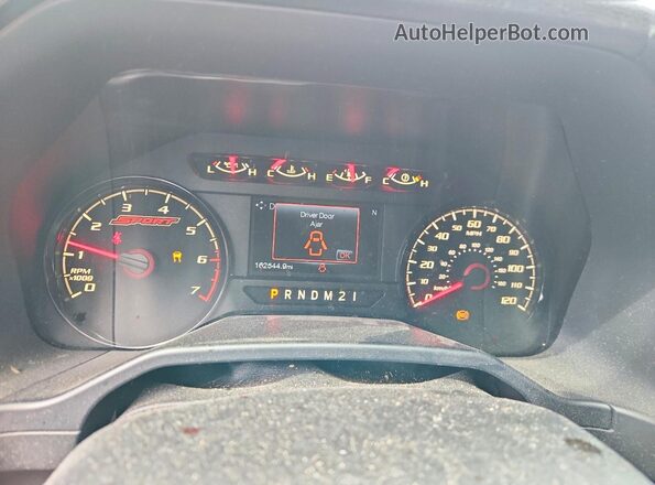 1FTEW1EG8GFD55005 2016 FORD F150 Gray Widok zestawu wskaźników