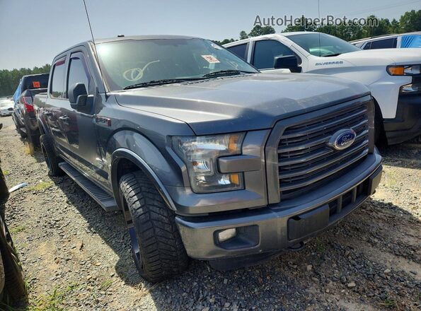 1FTEW1EG8GFD55005 2016 FORD F150 Gray Przód prawy