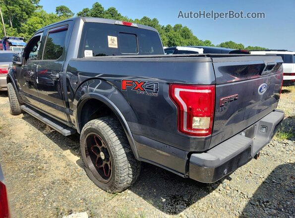 1FTEW1EG8GFD55005 2016 FORD F150 Gray Tył lewy