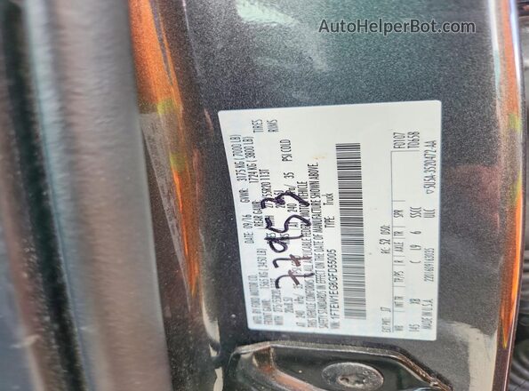 1FTEW1EG8GFD55005 2016 FORD F150 Gray Widok komory silnika