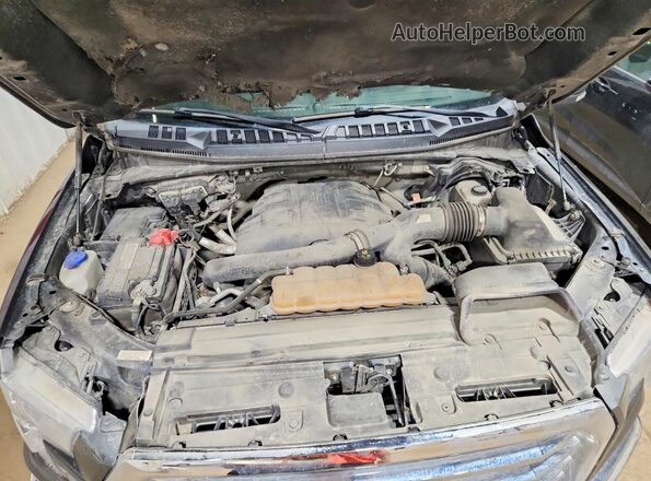 1FTEW1EG8GKF72433 2016 FORD F150 Серый Вид задней части салона