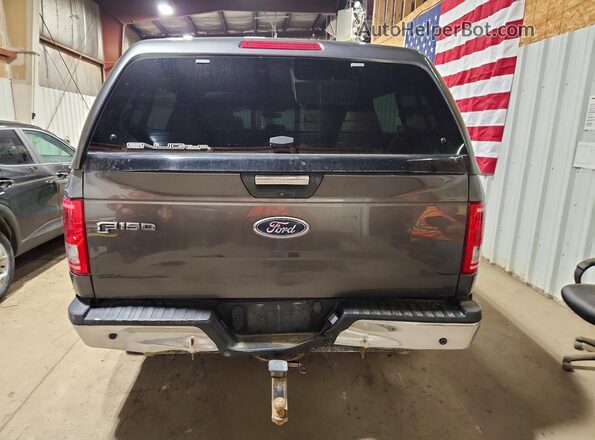 1FTEW1EG8GKF72433 2016 FORD F150 Серый Вид сзади