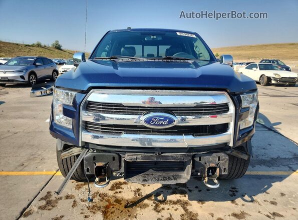1FTEW1EG8GKF97820 2016 FORD F150 Blue წინა ხედი