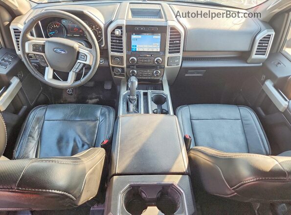 1FTEW1EG8GKF97820 2016 FORD F150 Blue წინა პანელის ხედი